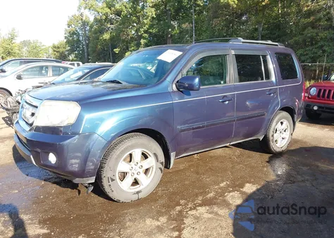 2011 Honda Pilot Ex-L from USA, damaged, VIN 5FNYF4H51BB072385
